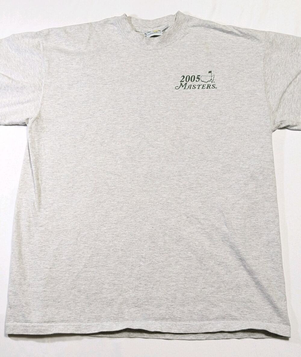 2005 Masters "Champions" T-shirt, Large Tiger Woods Augusta National Golf Shop